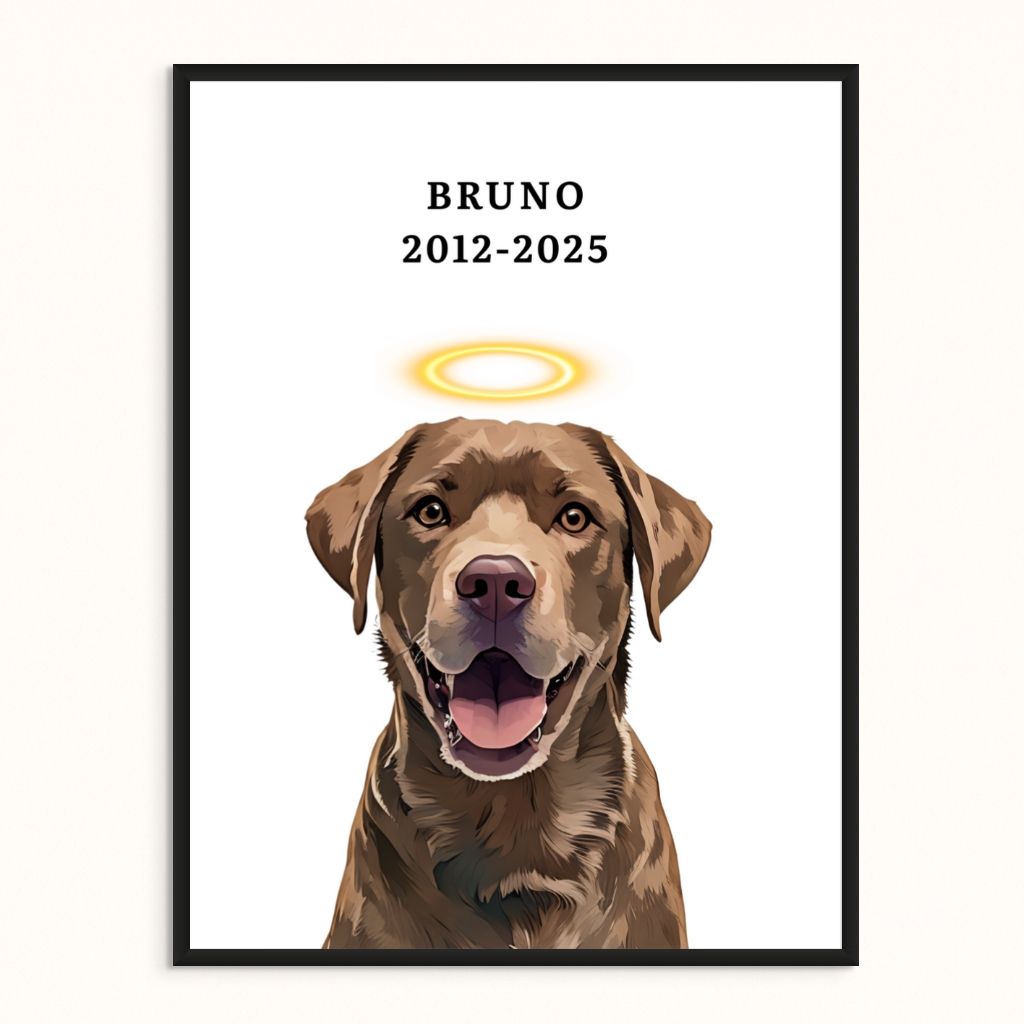 Why a Memorial Pet Portrait Is Such a Meaningful Gift