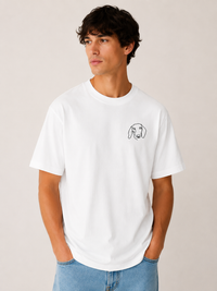 Custom Embroidered Pet Portrait T-Shirt