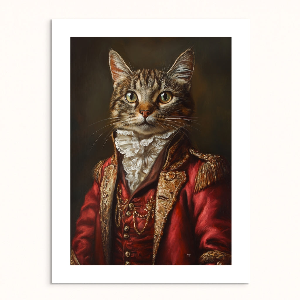 Custom Pet Portrait - The Noble of Red Court
