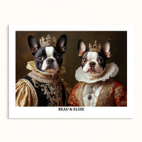 Custom Pet Portrait - Their Royal Highnesses