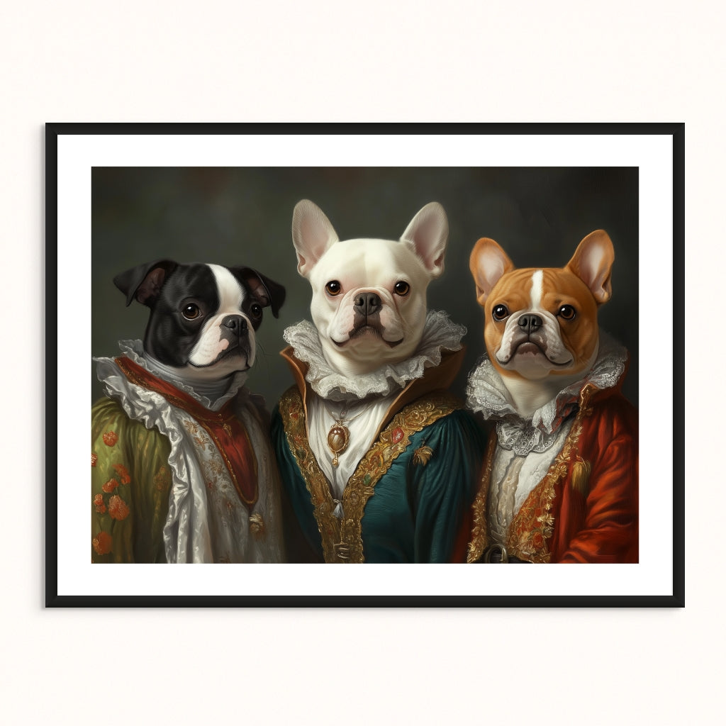 Custom Pet Portrait - The Great Assembly of the Crown