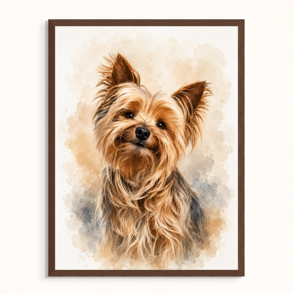 Watercolor Pet Portrait