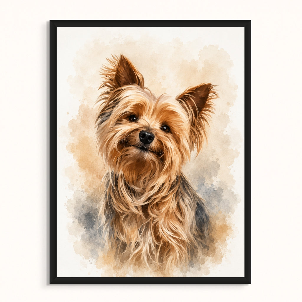 Watercolor Pet Portrait