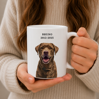 Memorial Portrait Mug