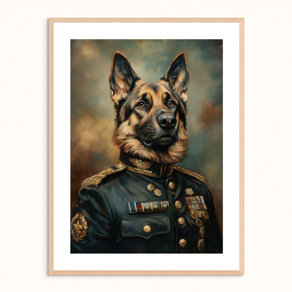 Custom Pet Portrait - Grand Commander