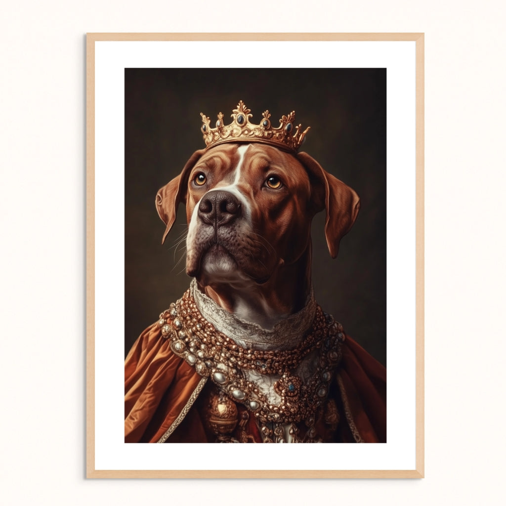 Custom Pet Portrait - Royal Majesty