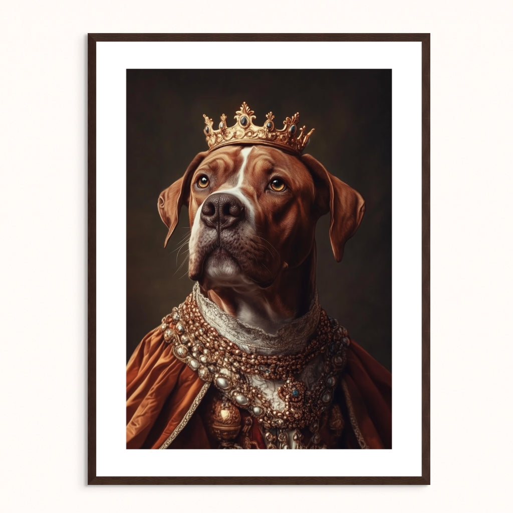 Custom Pet Portrait - Royal Majesty