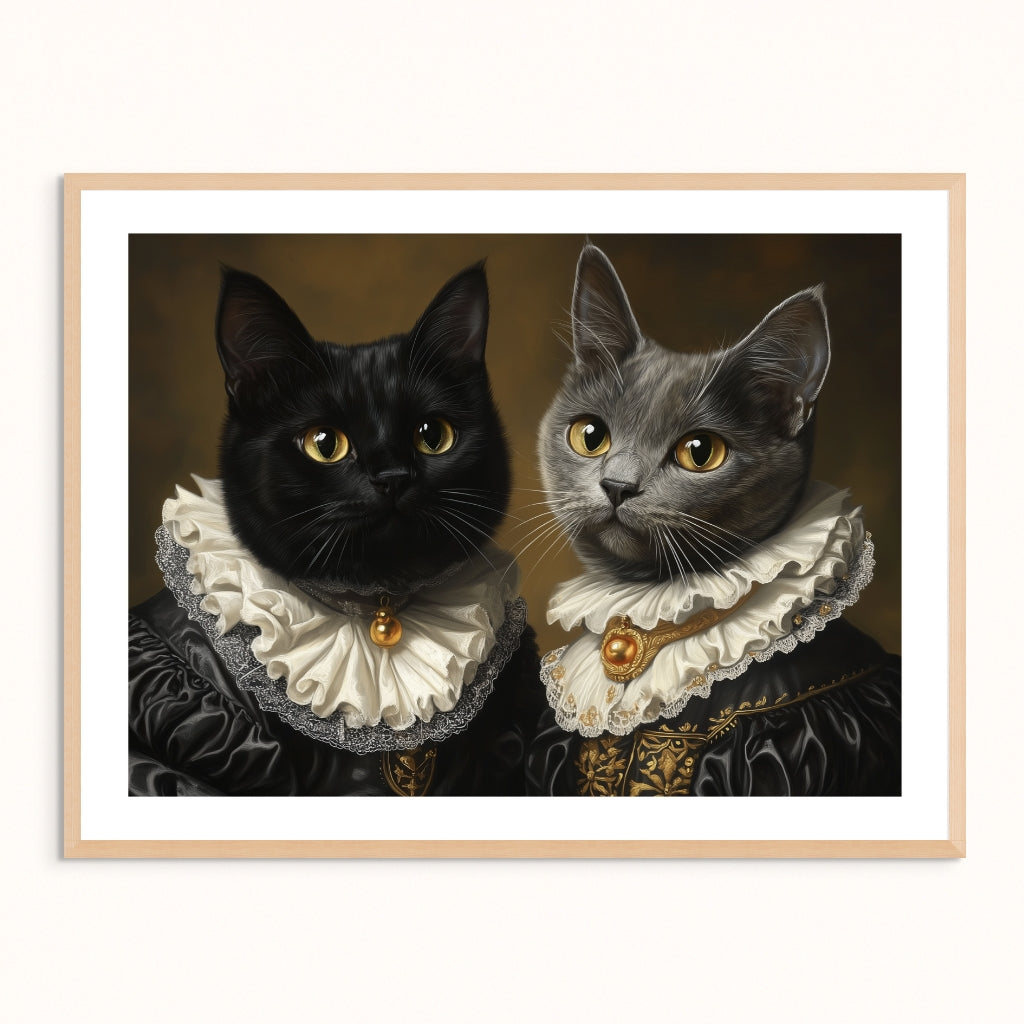 Custom Pet Portrait - The Countesses