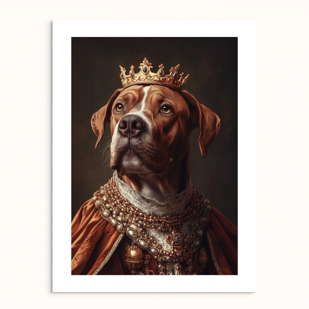 Custom Pet Portrait - Royal Majesty