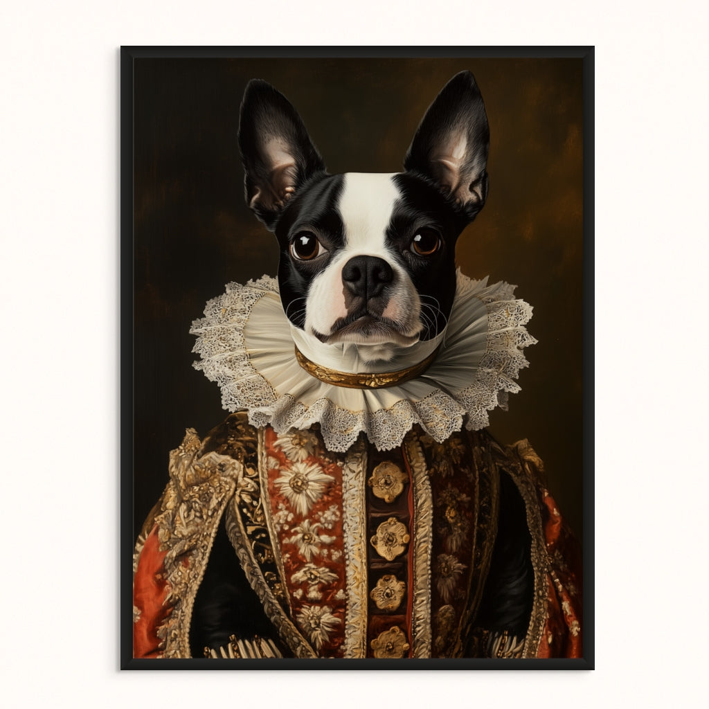 Custom Pet Portrait - The Monarch