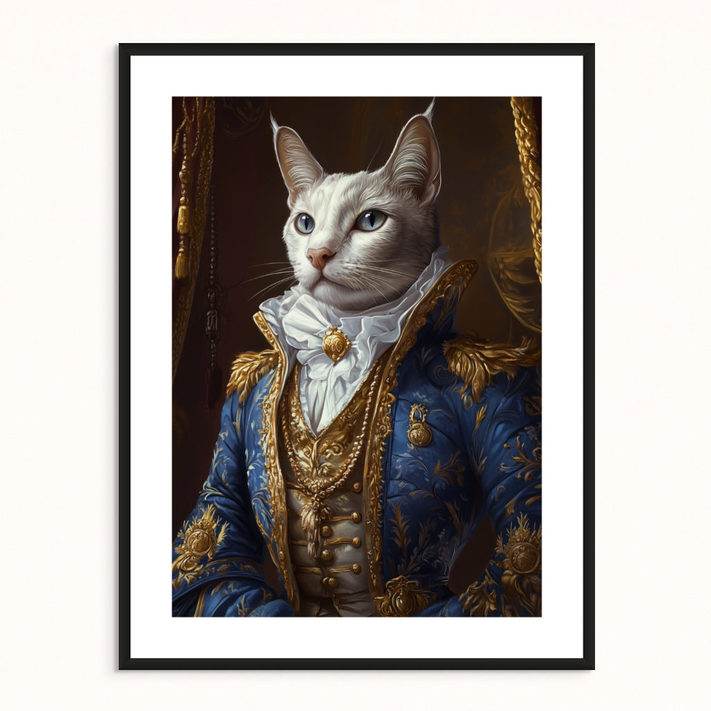 Custom Pet Portrait - Aristocrat of the Royal Court