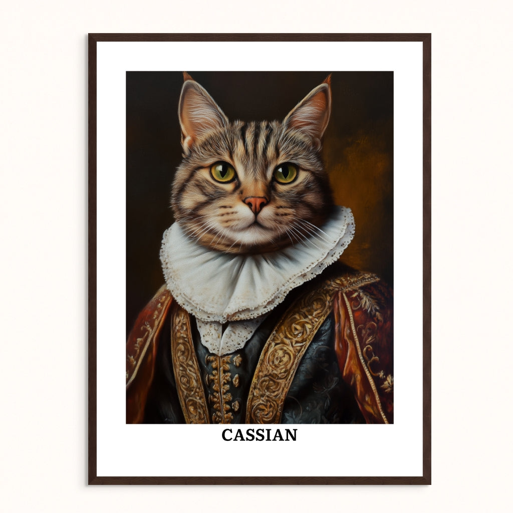 Custom Pet Portrait - Viscount of the Midnight